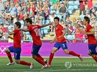 五輪韓国サッカー男子　スイス下し8強入りへ前進
