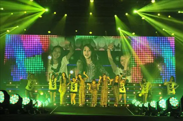 「Wonder Girls」初のシンガポール公演に4千人