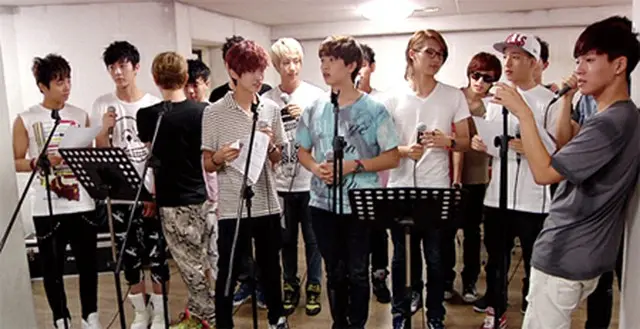 「KMF2012」出演「B1A4」「Dalmatian」「A-JAX」が合同練習風景公開