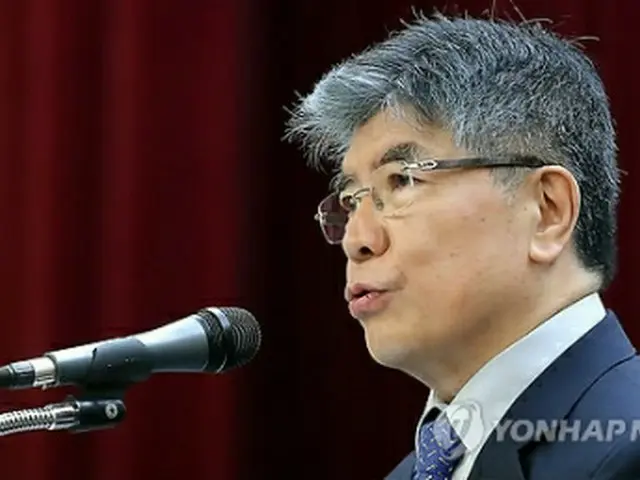 金仲秀総裁＝（聯合ニュース）