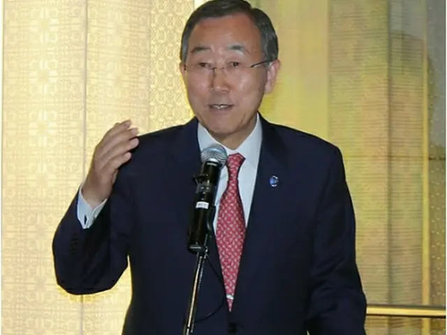 潘基文事務総長＝（聯合ニュース）