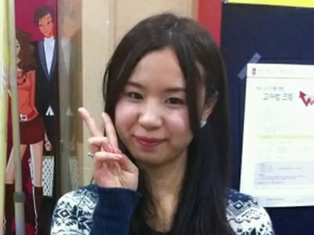 西江大学の新聞放送学科に通う田崎さん＝（聯合ニュース）
