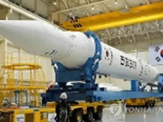 韓国ロケット　打ち上げは来月中旬以降の見通し