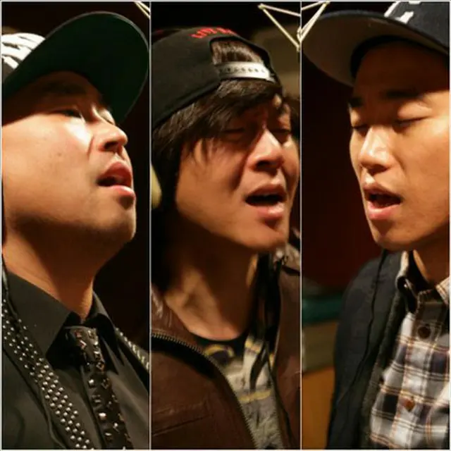 ユン・ドヒョン（中央）と「Leessang」