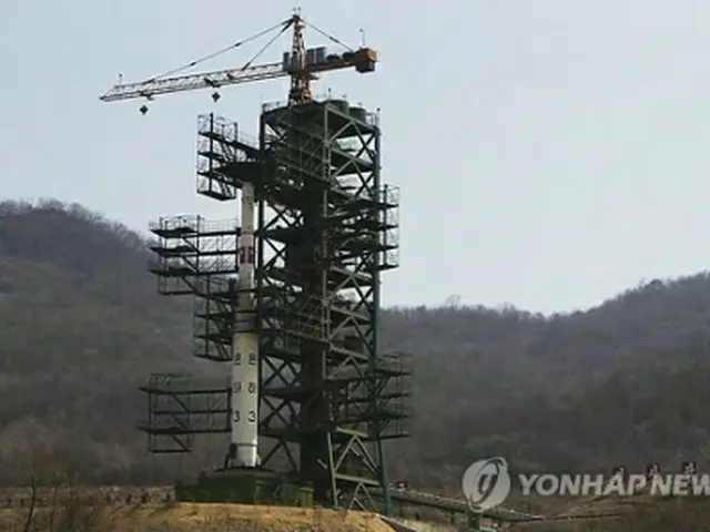 北朝鮮のロケット「銀河３号」（資料写真）＝（聯合ニュース）