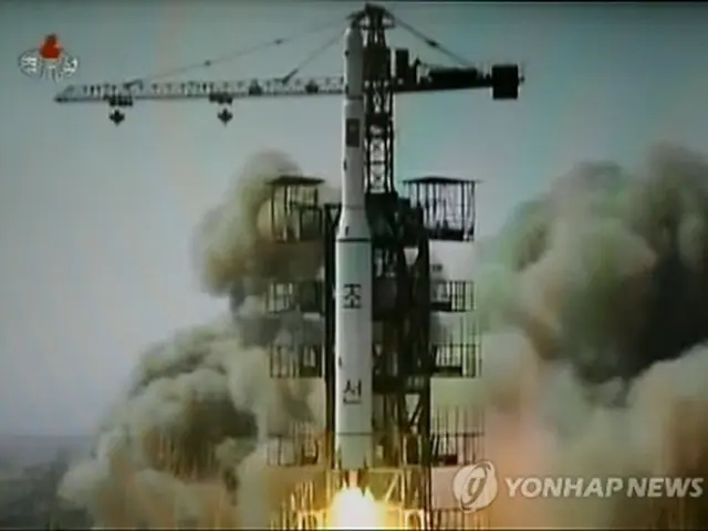 北朝鮮が2009年に打ち上げた「光明星2号」＝（聯合ニュース）