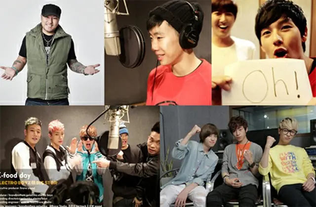 JAY PARK、ZE:A、TEENTOPらK-POPミュージシャンが参加