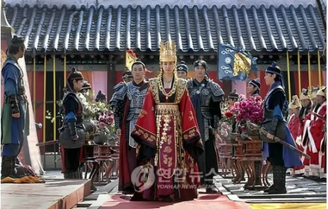 ドラマ「善徳女王」の一場面（MBC提供）＝（聯合ニュース）