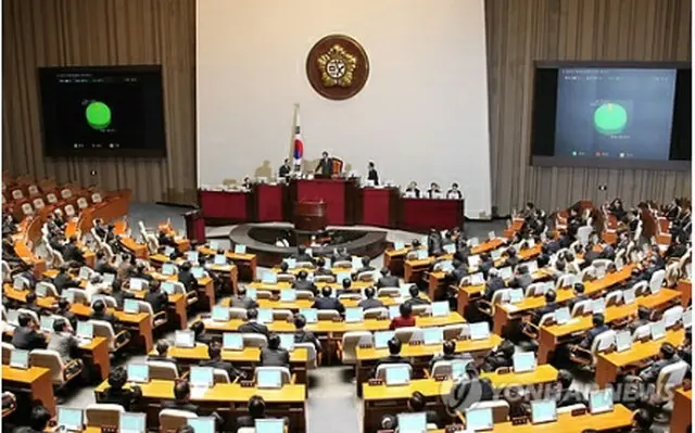 国会本会議の模様（資料写真）＝（聯合ニュース）