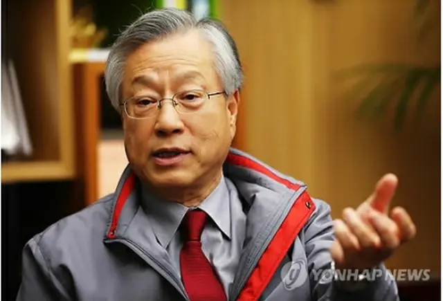 李錫采会長＝20日、ソウル（聯合ニュース）