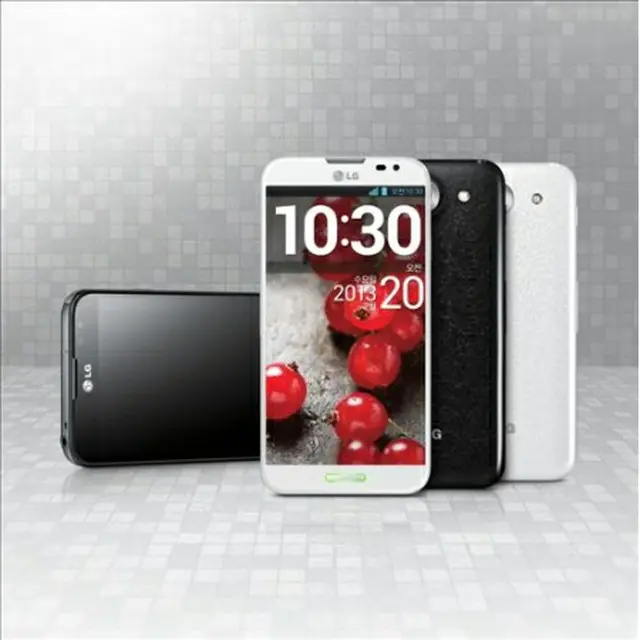 LG電子のHDスマートフォン「Optimus　G　Pro」＝（聯合ニュース）