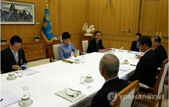 外交安保長官会議の模様＝２日、ソウル（聯合ニュース）