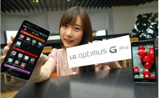 「Optimus　G　Pro」＝（聯合ニュース）