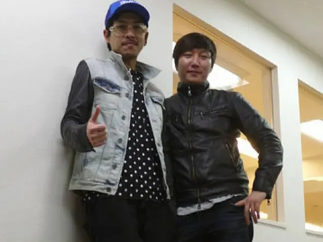 イム・ジョンウク氏（左）とチョン・ホンボク氏（右）