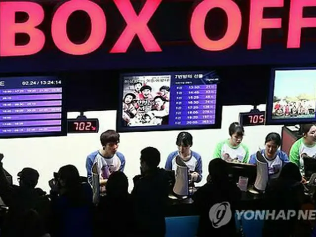 一期の韓国映画観客数3千845万人、歴代最多