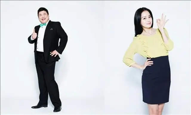 お笑い芸人キム・ジュンヒョンと女優キム・テヒ