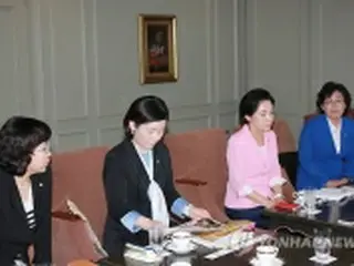 韓国女性議員　慰安婦問題などで日本に連帯呼び掛け