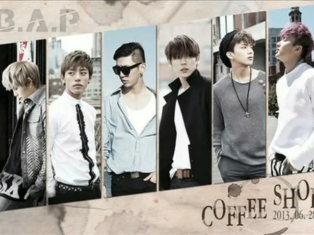 公開された「B.A.P」の「COFFEE SHOP」ティーザー写真