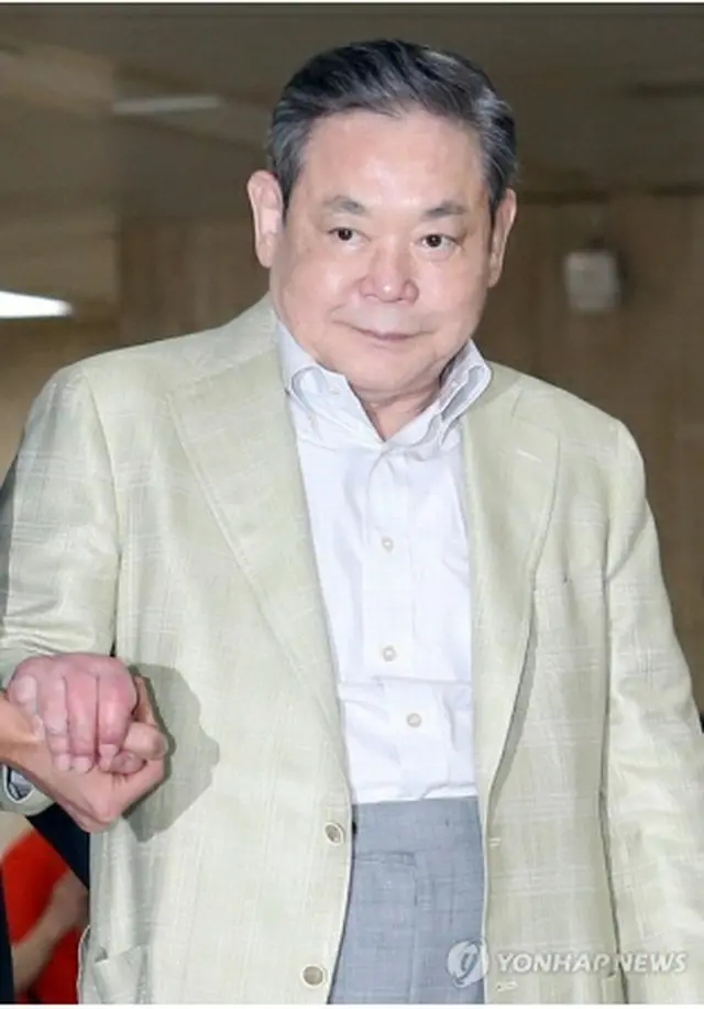 李健熙会長（資料写真）＝（聯合ニュース）