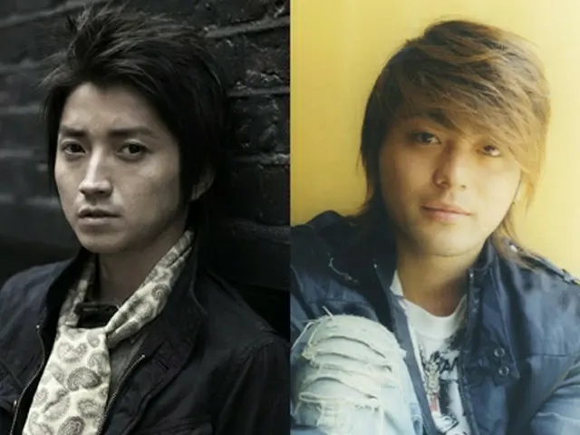「MONSTER」（仮）主演の藤原竜也（左）と山田孝之。