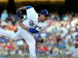 ドジャースの柳賢振　今季9勝目＝7回1失点