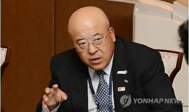 田川博己社長＝（聯合ニュース）