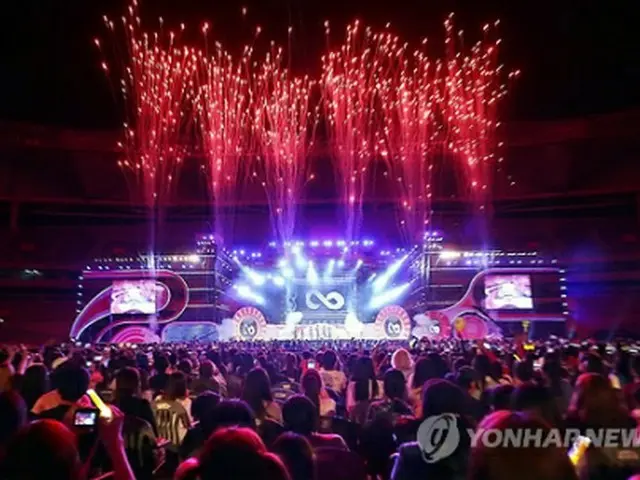 K－POPコンサートの模様（資料写真）＝（聯合ニュース）
