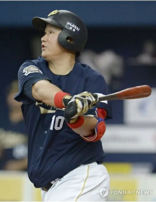 去就に注目が集まるオリックスの李大浩＝（聯合ニュース）