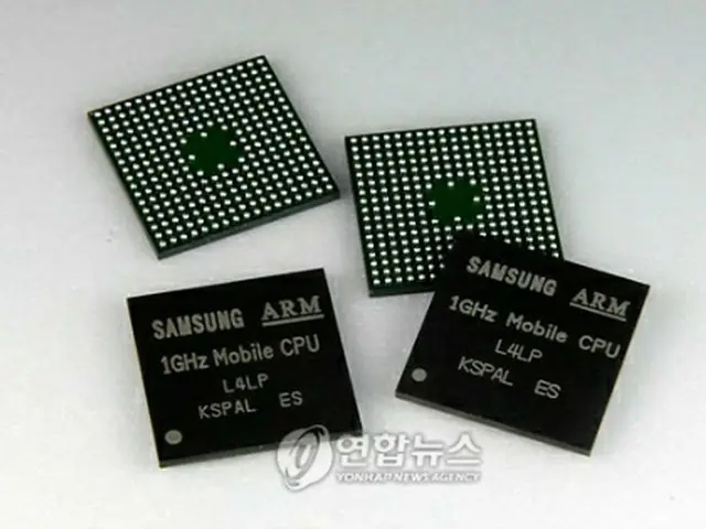サムスン電子のモバイル向けCPUコア（資料写真）＝（聯合ニュース）