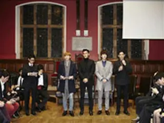 「SUPER JUNIOR」 英オックスフォード大学で初の講演、ダンスも披露