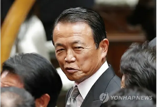 麻生太郎副総理＝（AP＝聯合ニュース）
