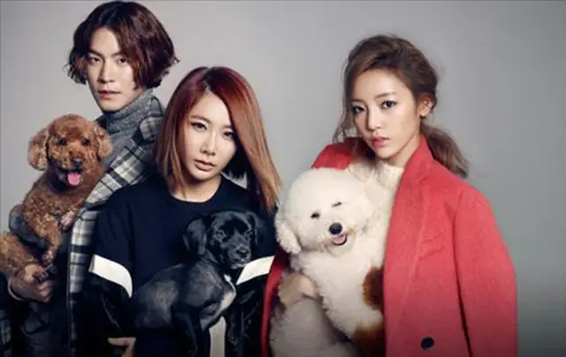 （左から）ホン・ジョンヒョン、、「Brown Eyed Girls」ジェア、「KARA」ハラ