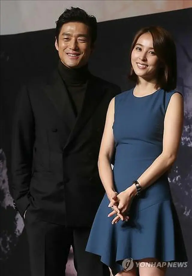 SBS月火ドラマ「温かい一言」に出演する俳優チ・ジニと女優ハン・ヘジン