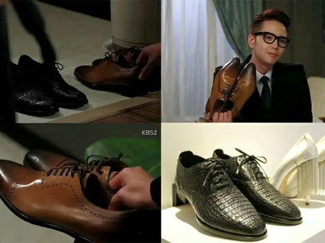KBS2TVドラマ「きれいな男」主人公ドッコ・マテ靴として登場した「VIVERAMELA」の製品