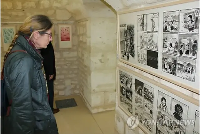 先月末から今月初めにかけて開かれたアングレーム国際漫画祭＝（聯合ニュース）