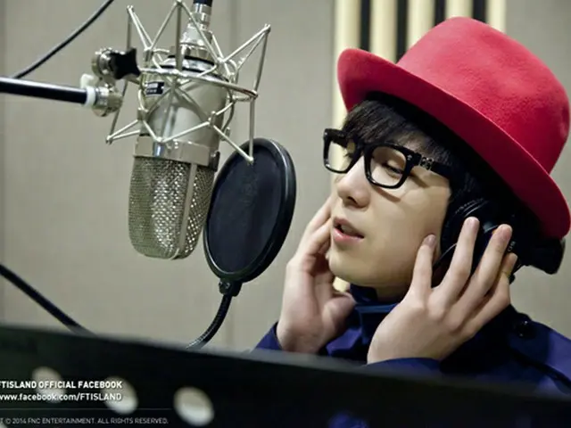 「FTISLAND」イ・ホンギ写真=FTISLAND 公式Facebook