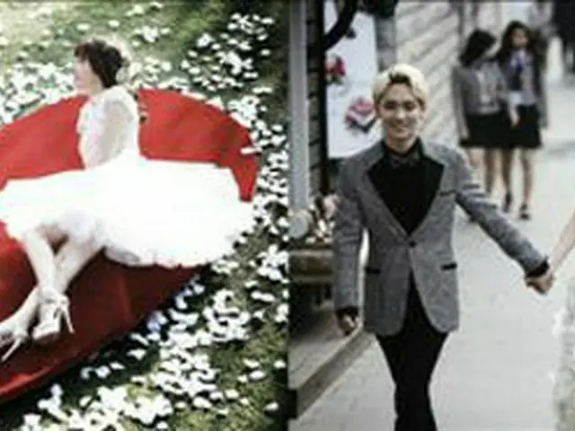 「私たち結婚しました 世界版2」のヒチョルとパフ・クオ（左）、キーと八木アリサ