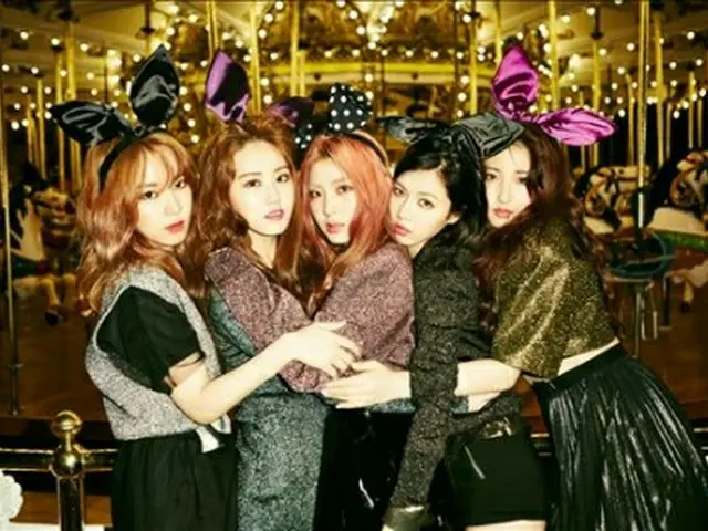 新ミニアルバムをリリースした4Minute＝（聯合ニュース）