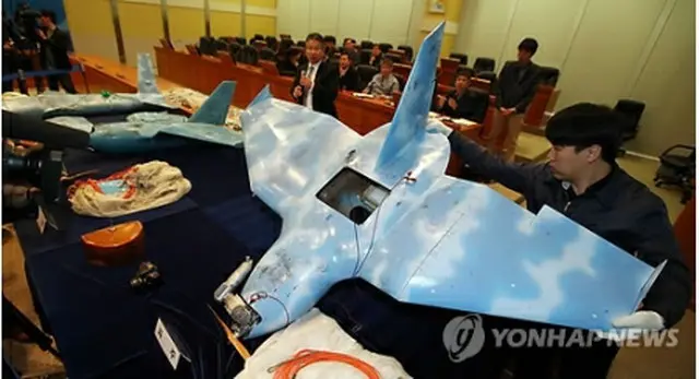 北朝鮮の無人機＝（聯合ニュース）