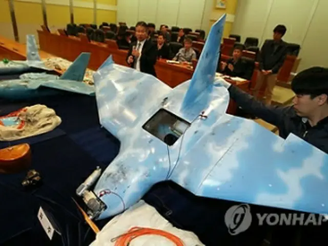 北朝鮮の無人機＝（聯合ニュース）
