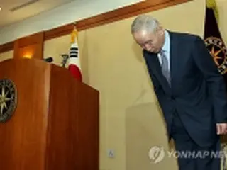 韓国情報機関トップ　北朝鮮スパイ事件の証拠偽造で謝罪