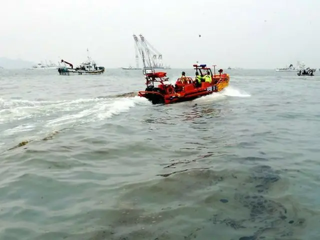 セウォル号から流出した油