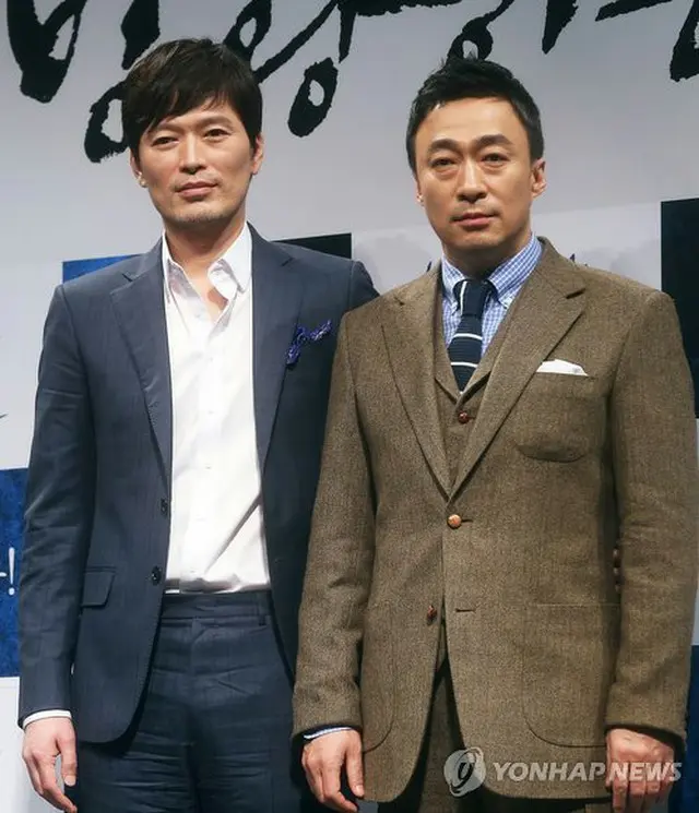 韓国版「さまよう刃」主演のチョン・ジェヨン（左）とイ・ソンミン