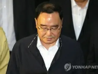 韓国首相　旅客船沈没事故現場を再び訪問