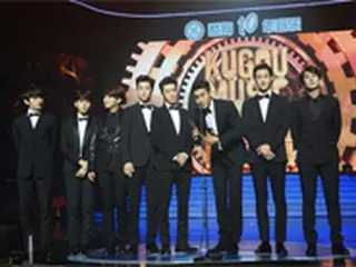 「SUPER JUNIOR-M」、中国授賞式で「アジア最高グループ賞」受賞