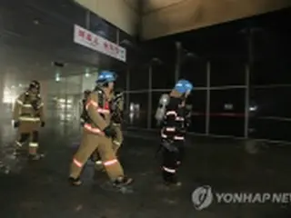 ソウル付近のバスターミナルで火事　6人死亡・けが人多数