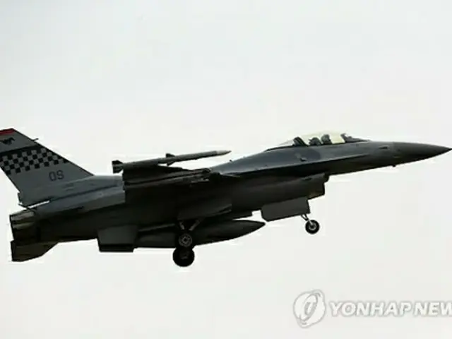 F16戦闘機＝（聯合ニュース）