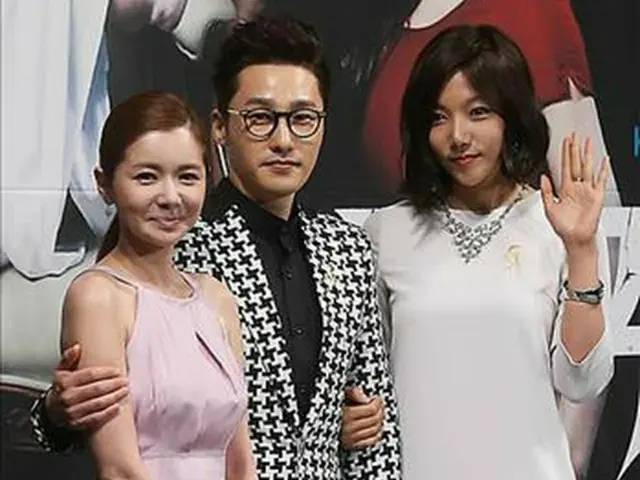 KBSドラマ「カッコウの巣」のチャン・ソヒ、ファン・ドンジュ、イ・チェヨン（左から）