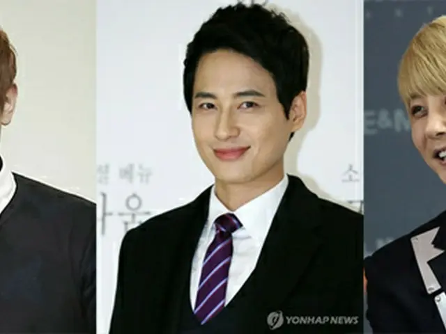 左からKANGTA（カンタ）、イ・ジフン、シン・ヘソン