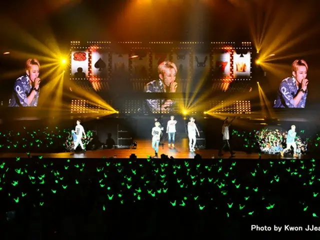 「B.A.P」ライブの様子